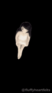 fluffyheartfelts happy cute girl excited GIF