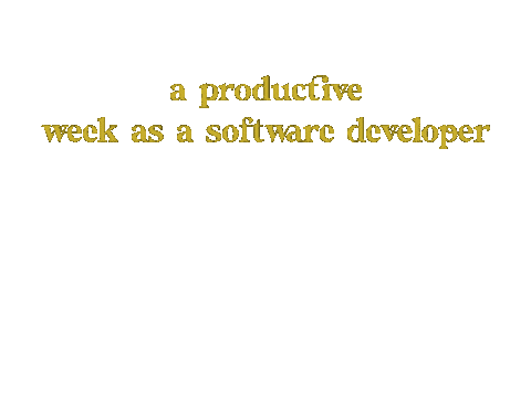 Software Developer Work Sticker