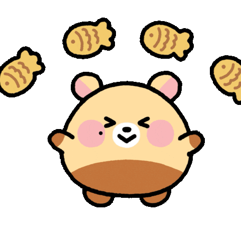 Line Hamster Sticker by Dreamiez