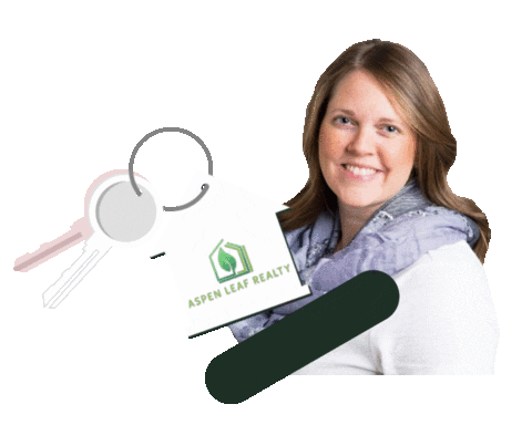 aspenleafrealty giphyupload carissa irving aspen leaf realty aspenleafrealty Sticker