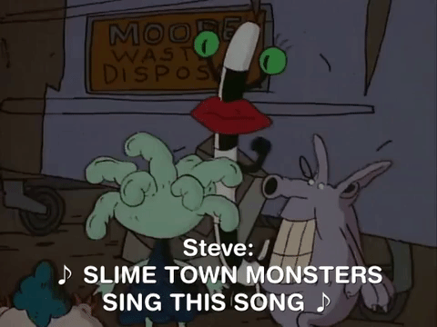 aaahh real monsters nicksplat GIF