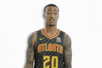 John Collins Reaction GIF by Atlanta Hawks