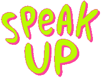 Speak Up Black Lives Matter Sticker by Sarah The Palmer