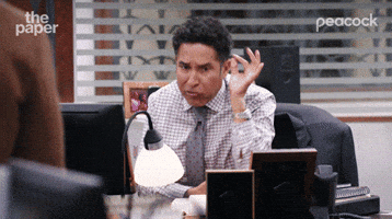 Oscar Martinez Nod GIF by Peacock