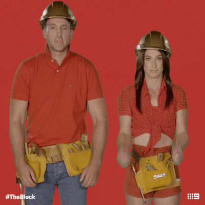 Nervous Channel 9 GIF by The Block