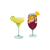 Cheers Celebrating Sticker by Bagus Social
