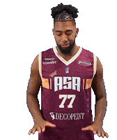 Basketball Calm Down Sticker by Alliance Sport Alsace