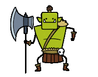 Kendrels monster adventure dnd fantasy Sticker
