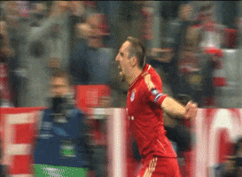 happy franck ribery GIF by FC Bayern Munich