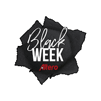 Black Friday Blackweek Sticker by Altero Design