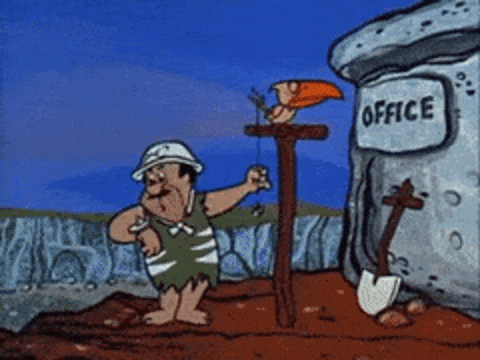 tdonaghue giphyupload friday weekend flintstones GIF