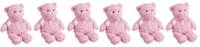 teddy bear vintage STICKER