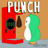 Penguin Ufc GIF by Abster
