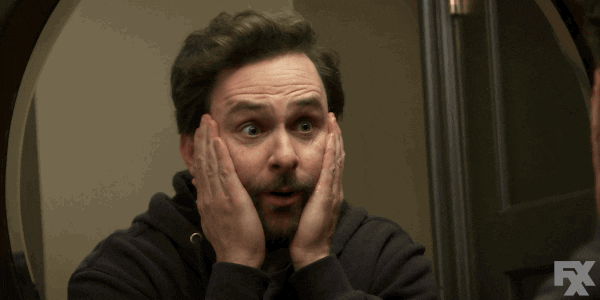 Yell Home Alone GIF by It's Always Sunny in Philadelphia