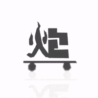 Fire Typography GIF by TINGANHO
