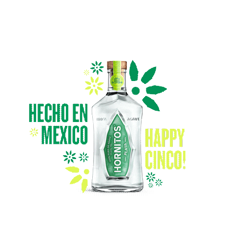 HornitosTequila shot tequila cinco de mayo hecho en mexico Sticker