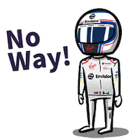 angry formula e Sticker by Envision Virgin Racing Formula E Team!
