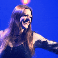 floorjansen happy vibe vibing nightwish GIF