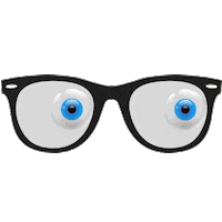 eye glasses Sticker by Innovation Leo Burnett