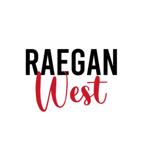 raeganwest raegan west Sticker