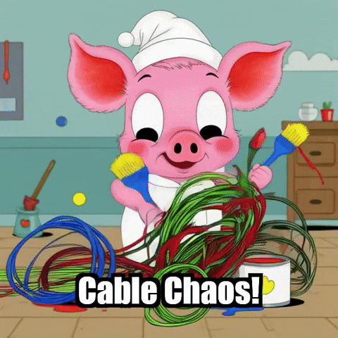 Technology Charging GIF by The Pigasso