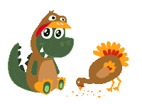 Give Thanks Thanksgiving Sticker by University of Florida