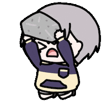 Rock Bonk Sticker by circlecan