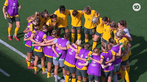 Team Huddle GIF by Football Australia