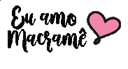 Macrame Sticker by ArtesanatoSantista