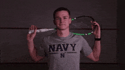 Navy Squash GIF by Navy Athletics