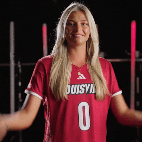I Cant Hear You University Of Louisville GIF by Louisville Cardinals