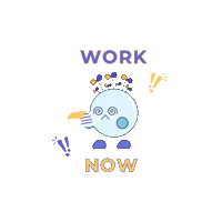 Work Chill Sticker