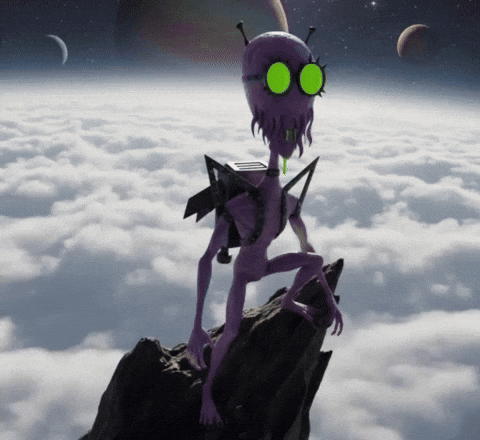 Skydiving Skydive GIF by Lonely Aliens