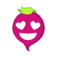 Emoji Vegetable Sticker by perfectlyfree®