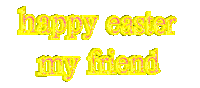 Happy Easter Sticker by Alissandra