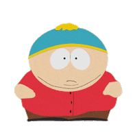Cartman What Sticker by South Park