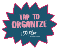 The Plan Organization Sticker by The Plan By Lauren Truslow
