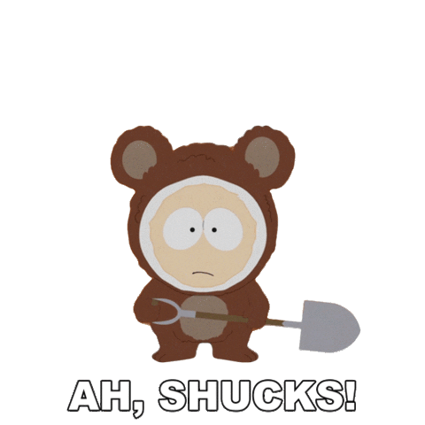 Shucks Sticker by South Park