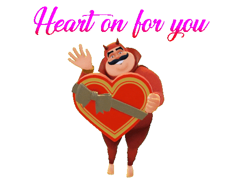 I Love You Heart Sticker by Mindshow