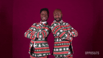 Merry Christmas Reaction GIF by OppoSuits
