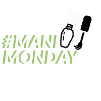 OliverFinley monday nails manicure nail tech Sticker