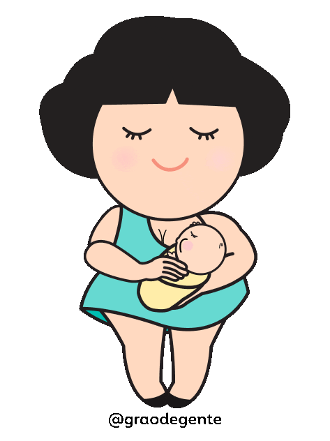 Baby Love Sticker by Grão de Gente