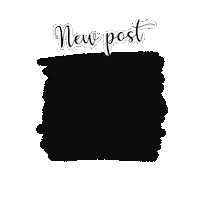 New Post Fading Sticker