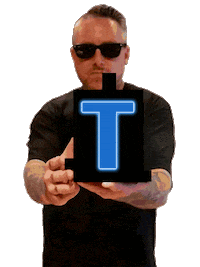 talkstar star funky roger instrument Sticker