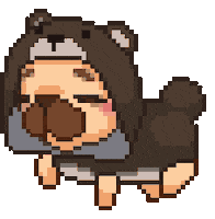 Dog Pixel Sticker