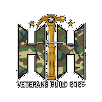 Veterans Build Sticker by HabitatGPBC