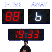 6 Away Sticker