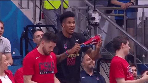 will clyburn yes GIF by CSKA Moscow