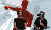 RETROREPLAY vr virtual reality go away stop it GIF