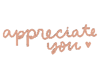 Pink Appreciate You Sticker